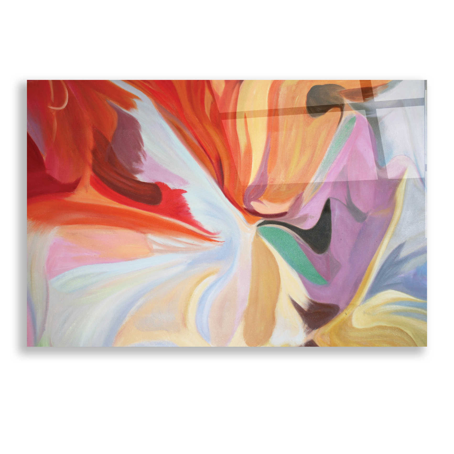 Epic Art 'Notes of Elegance 8' by Irena Orlov, Acrylic Glass Wall Art,24x16