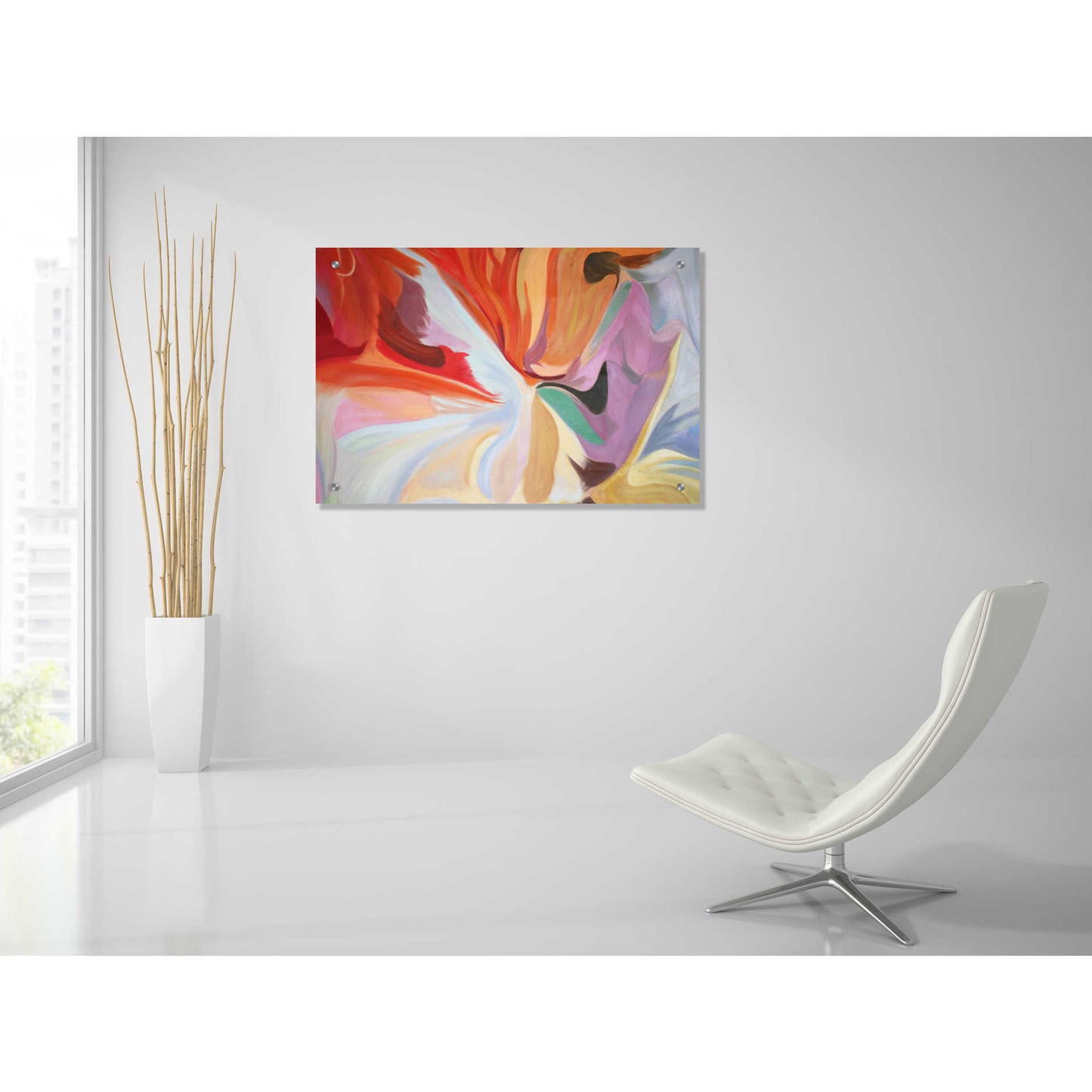 Epic Art 'Notes of Elegance 8' by Irena Orlov, Acrylic Glass Wall Art,36x24