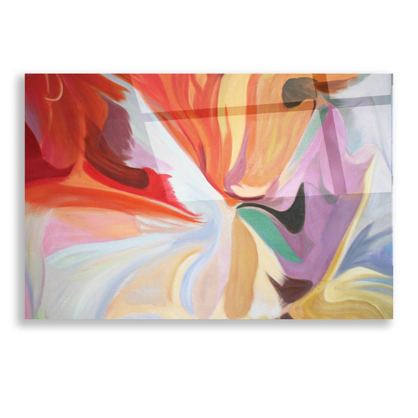 Epic Art 'Notes of Elegance 8' by Irena Orlov, Acrylic Glass Wall Art