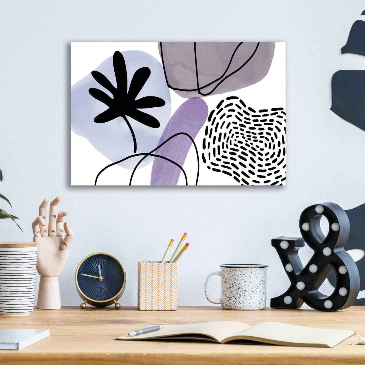 Epic Art 'Lawn in the Woods 9' by Irena Orlov, Acrylic Glass Wall Art,16x12