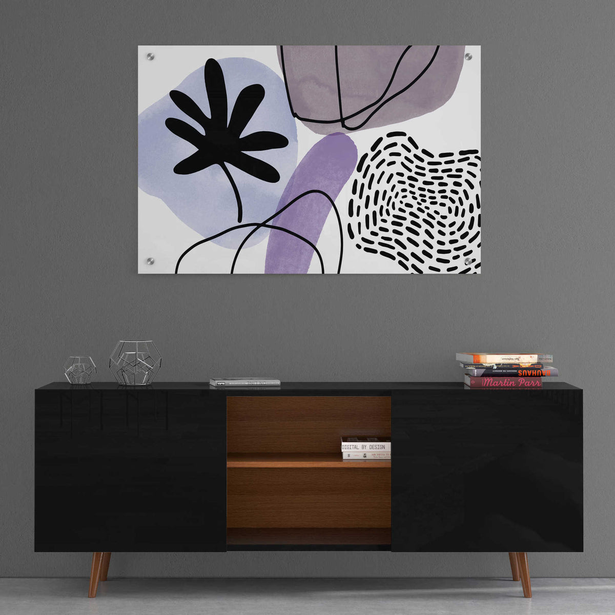 Epic Art 'Lawn in the Woods 9' by Irena Orlov, Acrylic Glass Wall Art,36x24