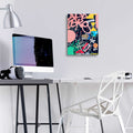 Epic Art 'Out of Meaning' by Irena Orlov, Acrylic Glass Wall Art,12x16