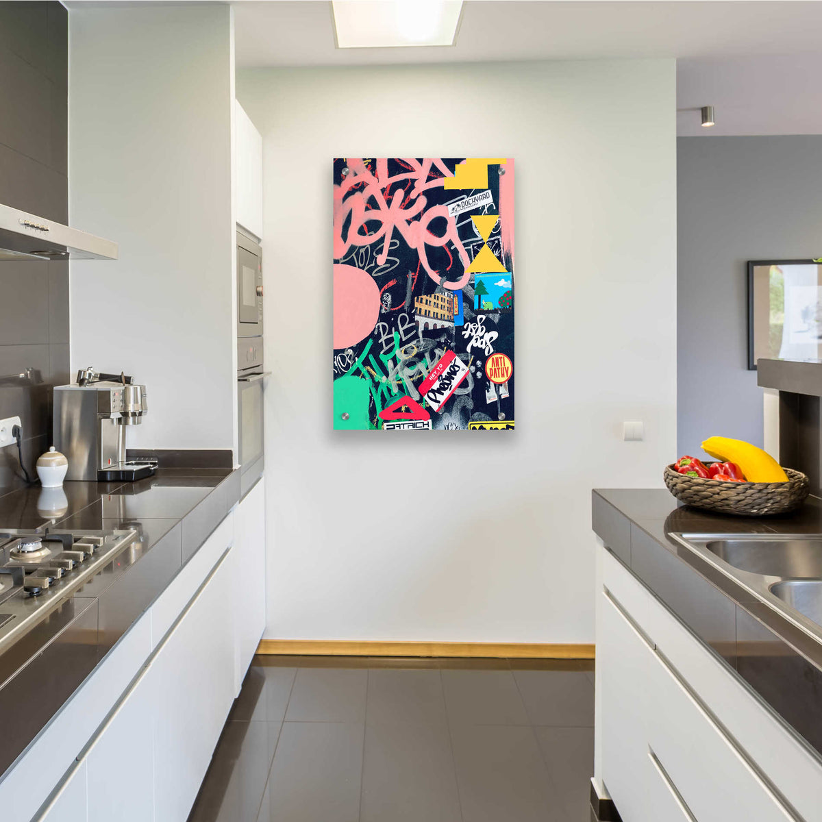 Epic Art 'Out of Meaning' by Irena Orlov, Acrylic Glass Wall Art,24x36