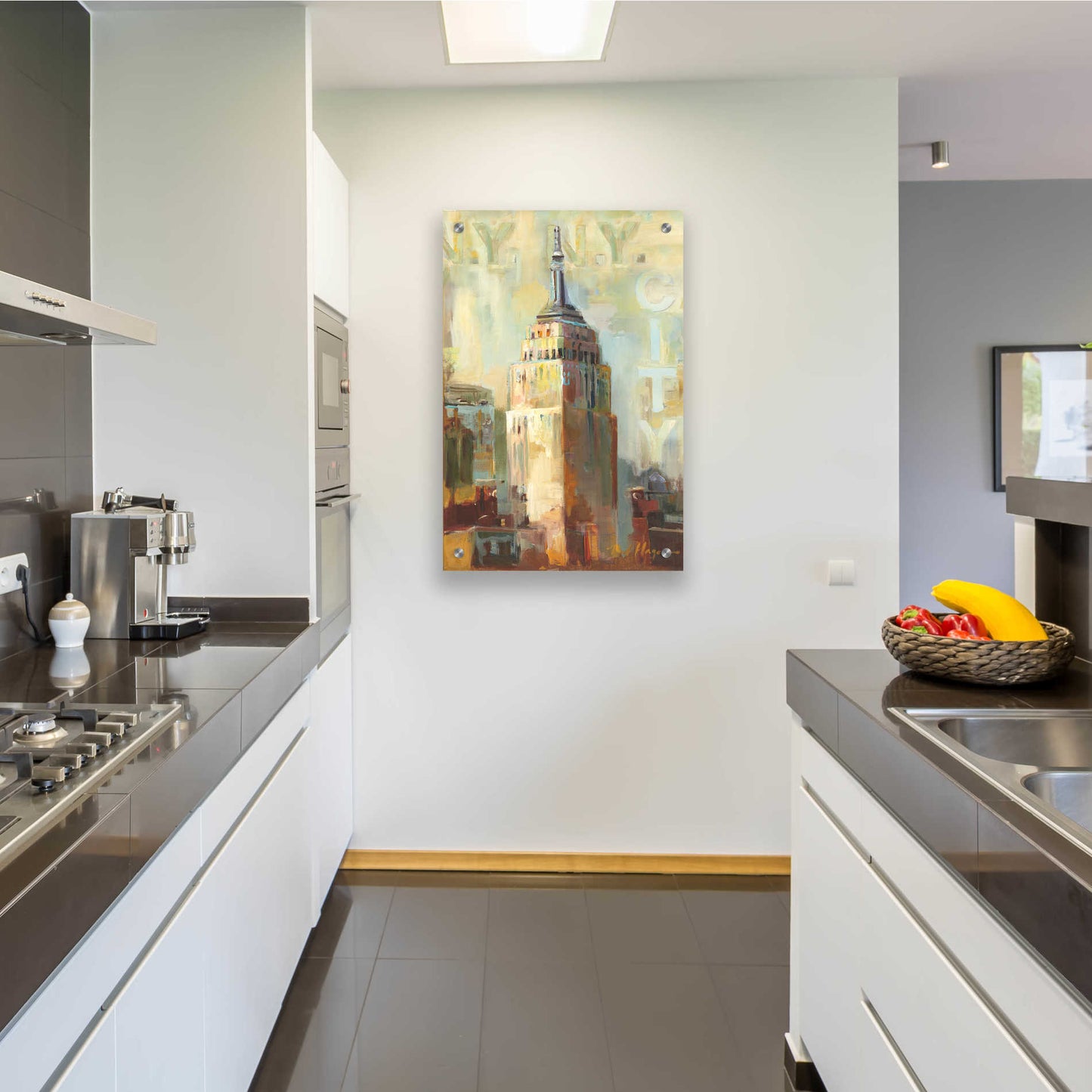 Epic Art 'The Empire State Building' by Marilyn Hageman, Acrylic Glass Wall Art,24x36