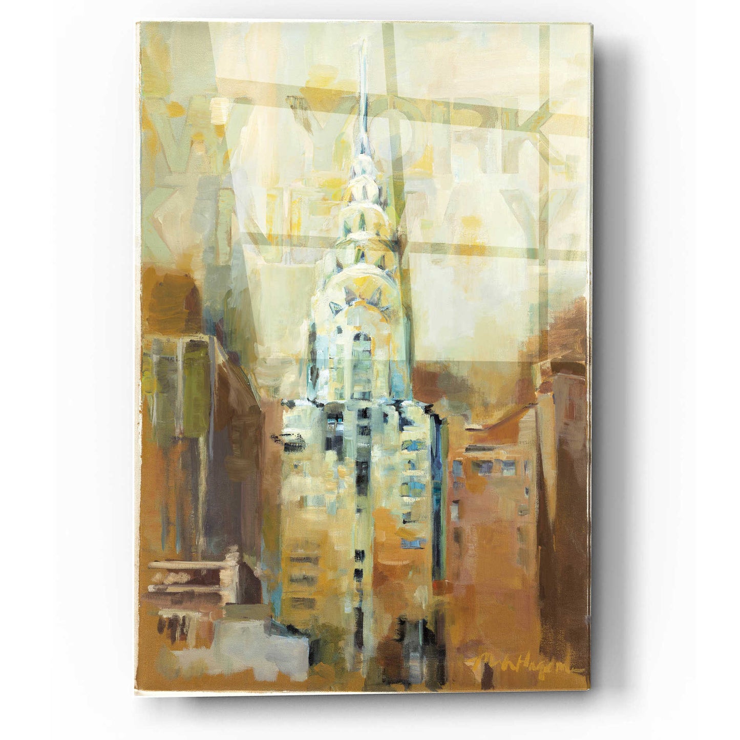 Epic Art 'The Chrysler Building' by Marilyn Hageman, Acrylic Glass Wall Art