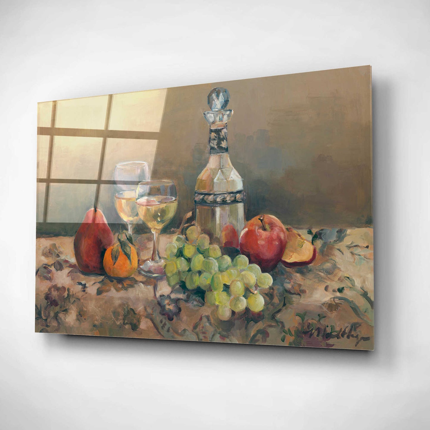 Epic Art 'Fruit Wine' by Marilyn Hageman, Acrylic Glass Wall Art,24x16