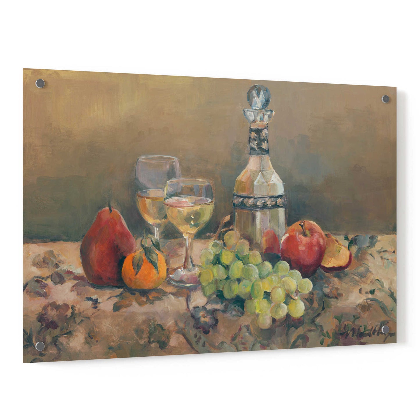 Epic Art 'Fruit Wine' by Marilyn Hageman, Acrylic Glass Wall Art,36x24