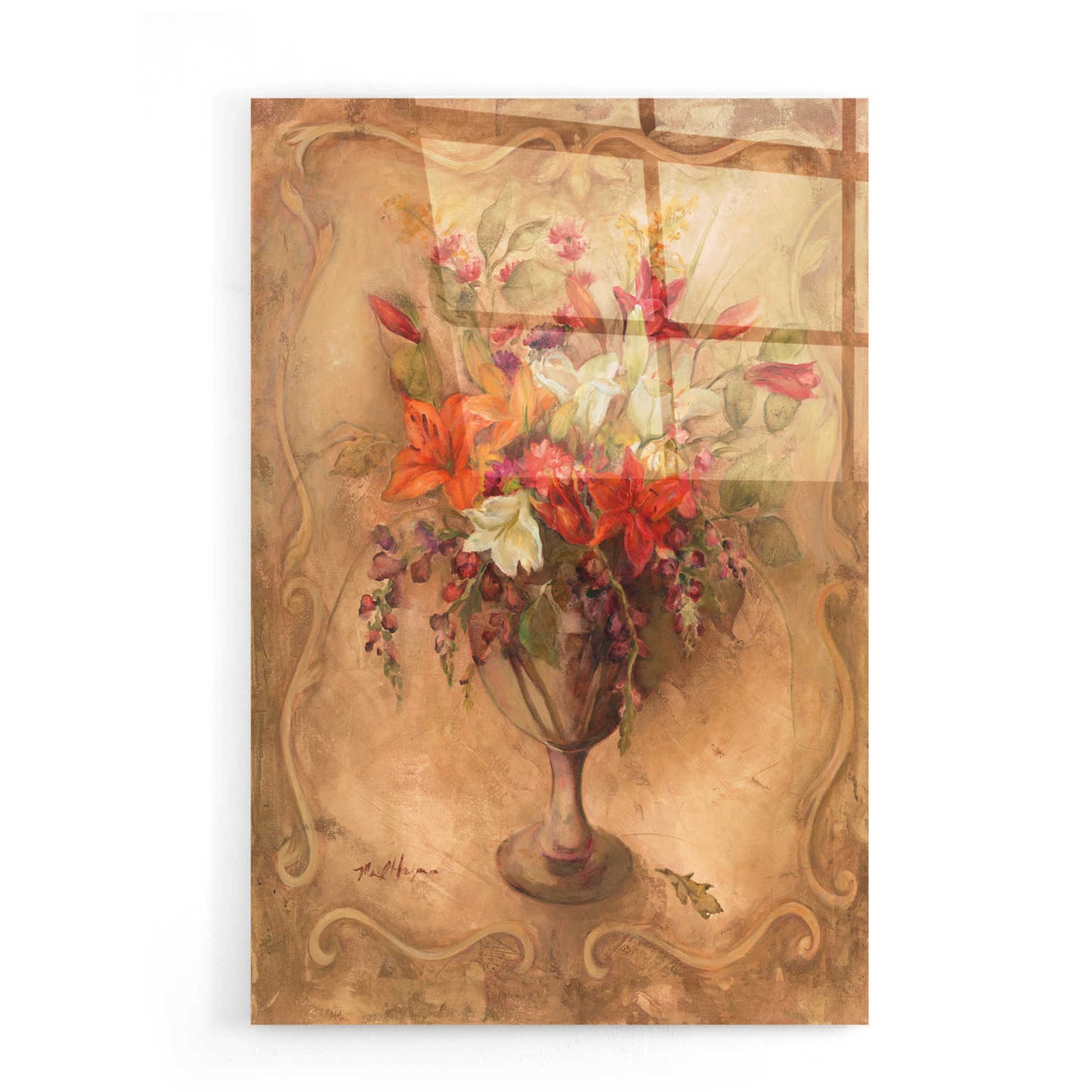 Epic Art 'Fragrant Bouquet I' by Marilyn Hageman, Acrylic Glass Wall Art,16x24