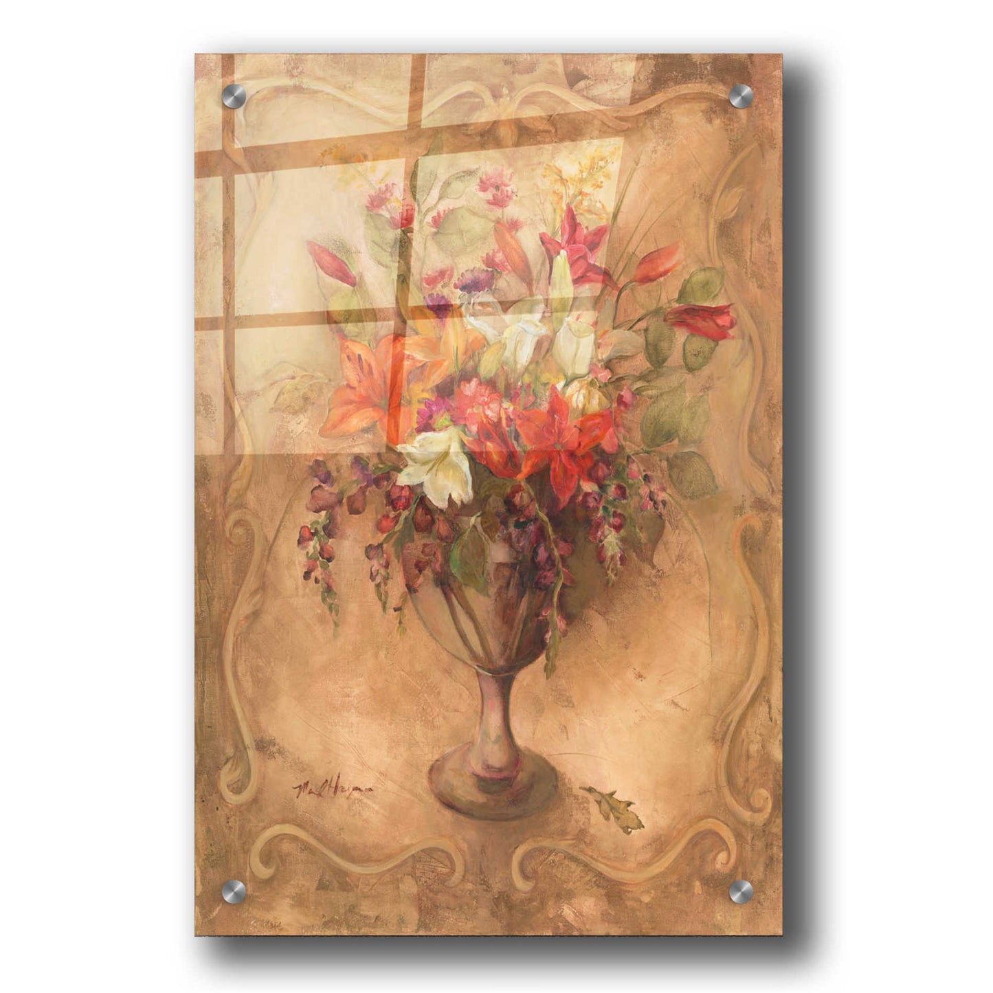 Epic Art 'Fragrant Bouquet I' by Marilyn Hageman, Acrylic Glass Wall Art,24x36