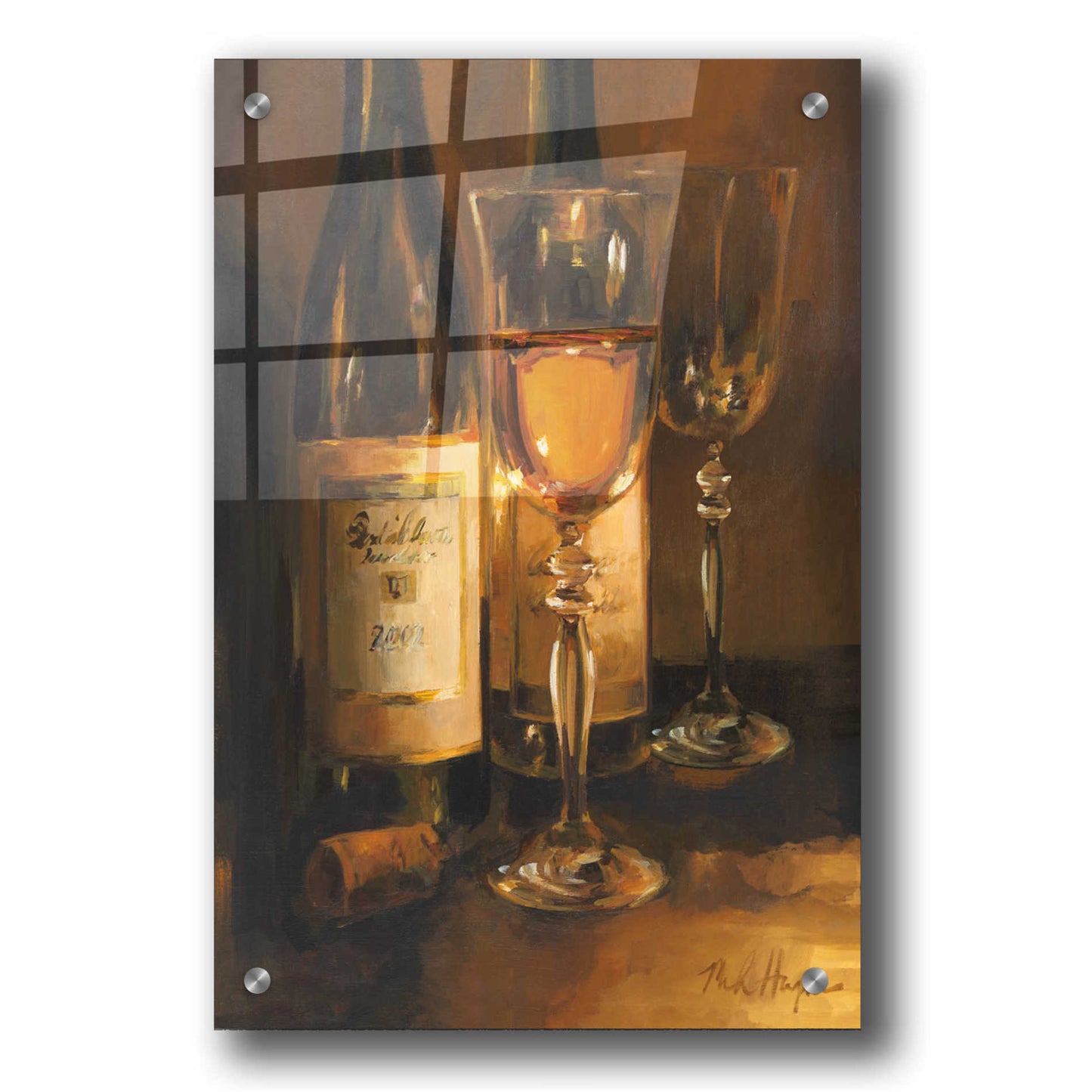 Epic Art 'By Candlelight II' by Marilyn Hageman, Acrylic Glass Wall Art,24x36