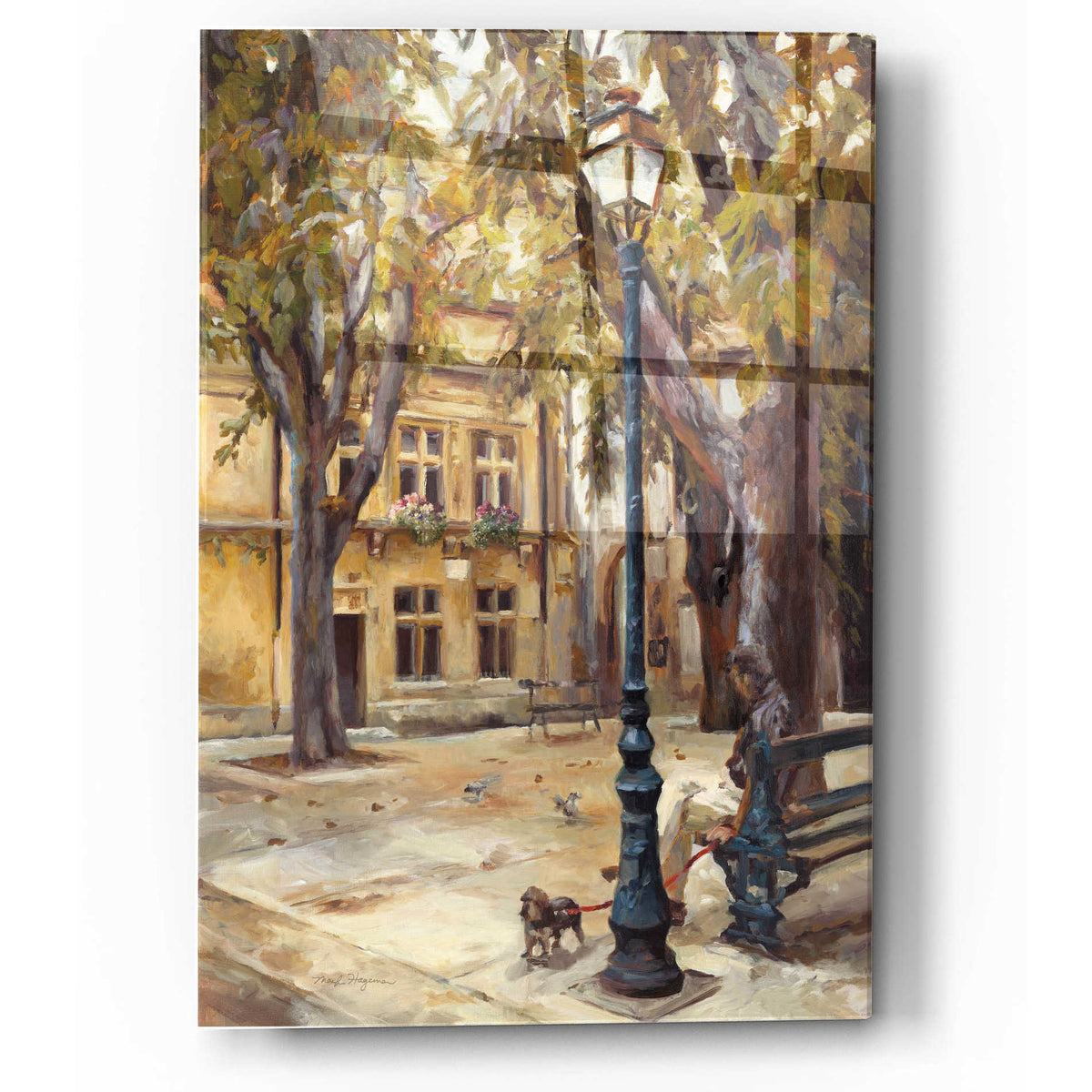 Epic Art 'Provence Village II' by Marilyn Hageman, Acrylic Glass Wall Art