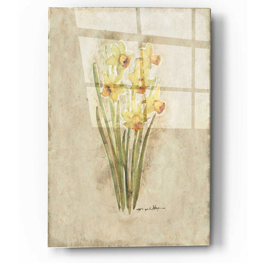 Epic Art 'Springtime Daffodils' by Marilyn Hageman, Acrylic Glass Wall Art