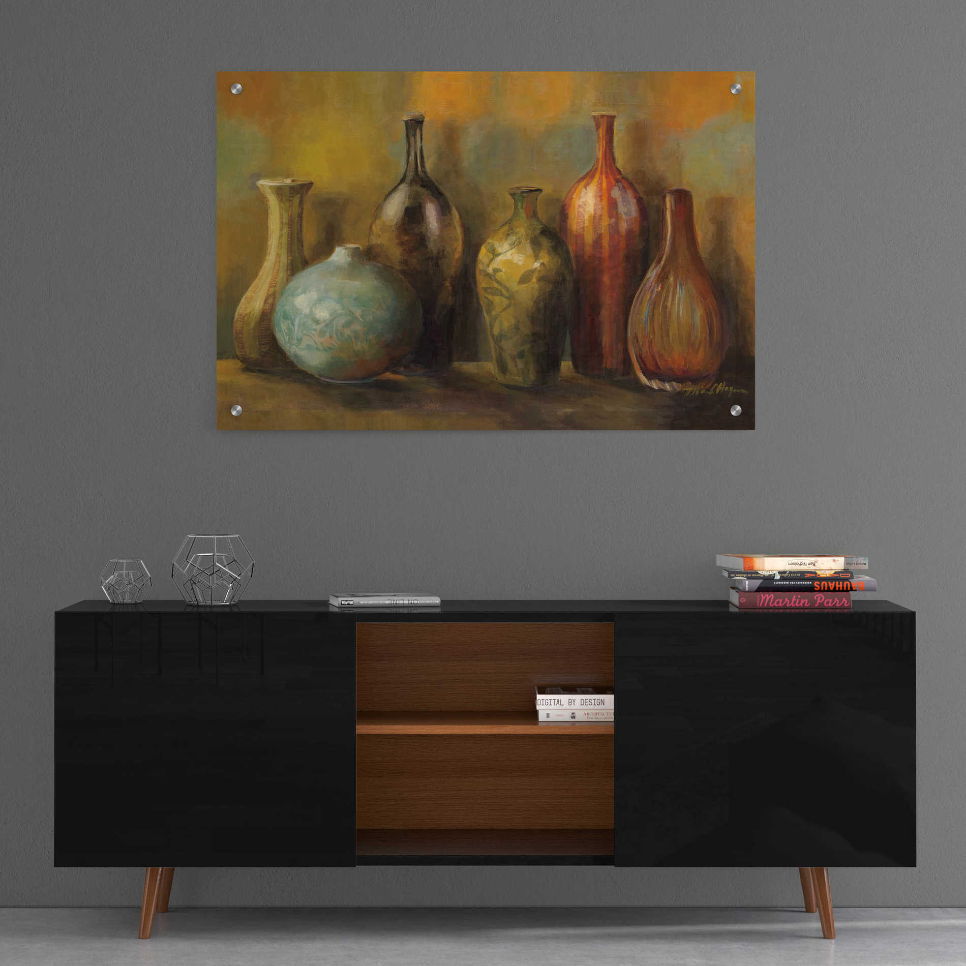 Epic Art 'Modern Vessels' by Marilyn Hageman, Acrylic Glass Wall Art,36x24