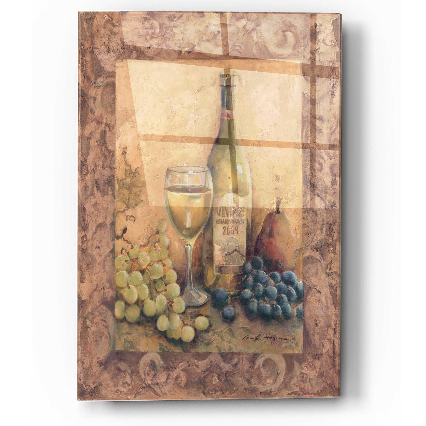 Epic Art 'Napa Wines I' by Marilyn Hageman, Acrylic Glass Wall Art,12x16
