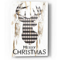 Epic Art 'Merry Christmas Deer' by Cindy Jacobs, Acrylic Glass Wall Art