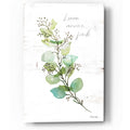 Epic Art 'Love Never Fails' by Cindy Jacobs, Acrylic Glass Wall Art