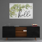 Epic Art 'Hello' by Cindy Jacobs, Acrylic Glass Wall Art,36x24