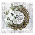 Epic Art 'Home is the Nicest Place to Be Wreath' by Cindy Jacobs, Acrylic Glass Wall Art