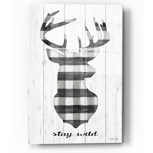 Epic Art 'Stay Wild' by Cindy Jacobs, Acrylic Glass Wall Art