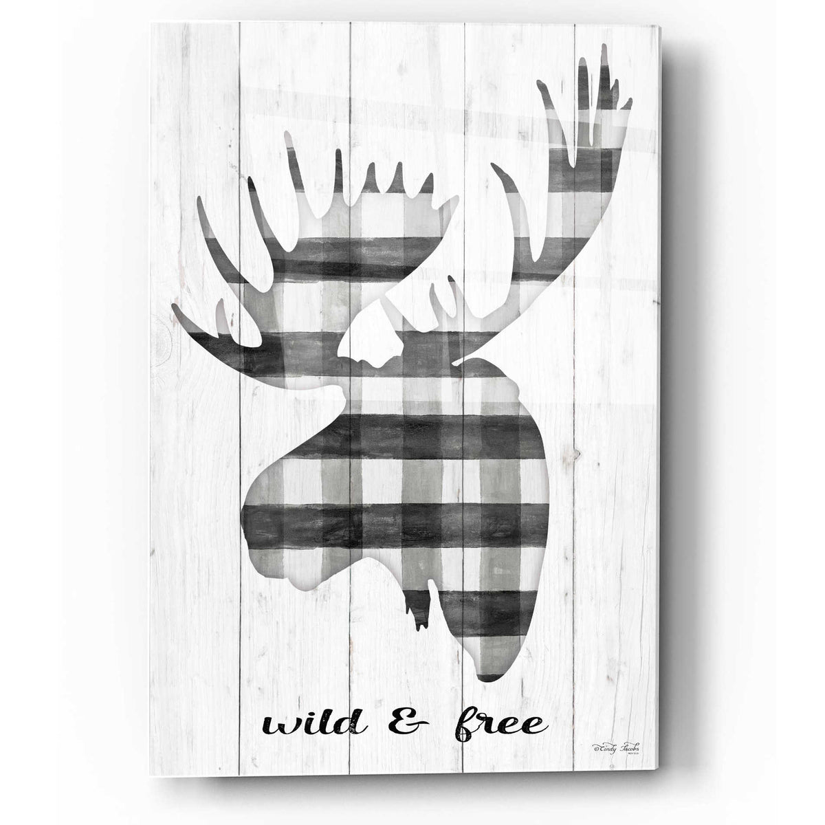 Epic Art 'Wild & Free' by Cindy Jacobs, Acrylic Glass Wall Art