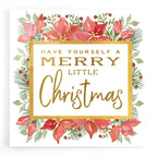 Epic Art 'Merry Little Christmas' by Cindy Jacobs, Acrylic Glass Wall Art