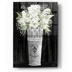 Epic Art 'Punched Tin Floral I' by Cindy Jacobs, Acrylic Glass Wall Art