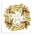 Epic Art 'Hello Fall Wreath' by Cindy Jacobs, Acrylic Glass Wall Art
