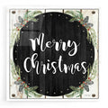 Epic Art 'Merry Christmas Wreath' by Cindy Jacobs, Acrylic Glass Wall Art