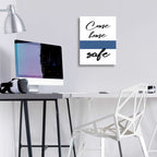 Epic Art 'Come Home Safe' by Cindy Jacobs, Acrylic Glass Wall Art,12x16