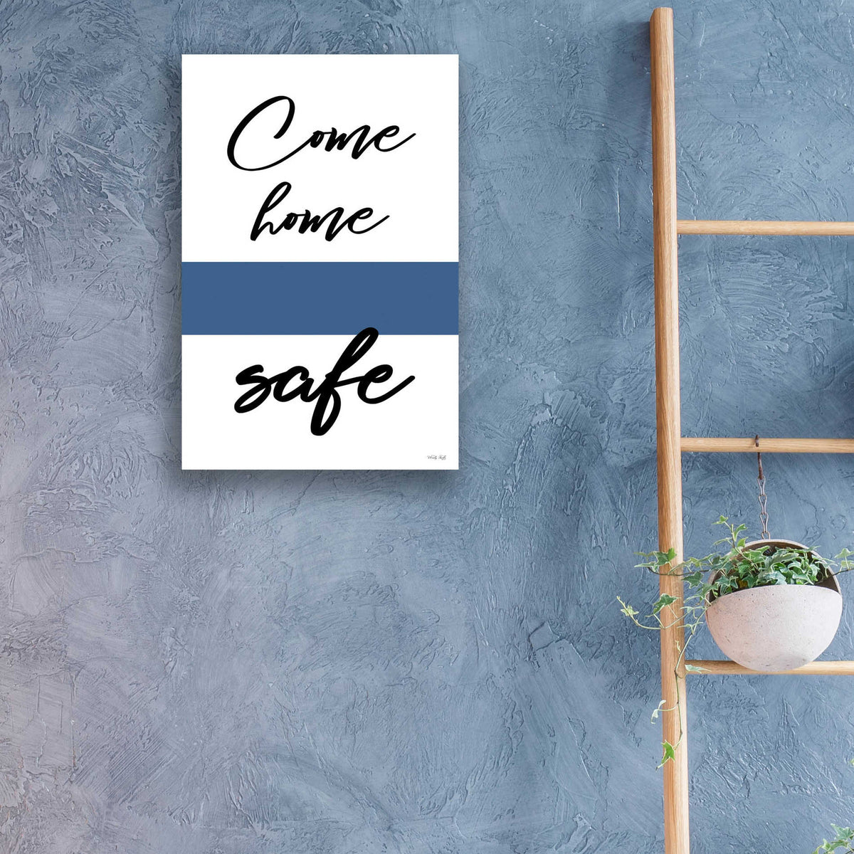 Epic Art 'Come Home Safe' by Cindy Jacobs, Acrylic Glass Wall Art,16x24
