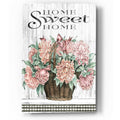 Epic Art 'Home Sweet Home Peonies' by Cindy Jacobs, Acrylic Glass Wall Art