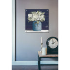 Epic Art 'White Flowers I' by Cindy Jacobs, Acrylic Glass Wall Art,24x24