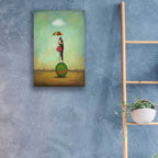 Epic Art 'Circus Romance' by Duy Huynh, Acrylic Glass Wall Art,16x24