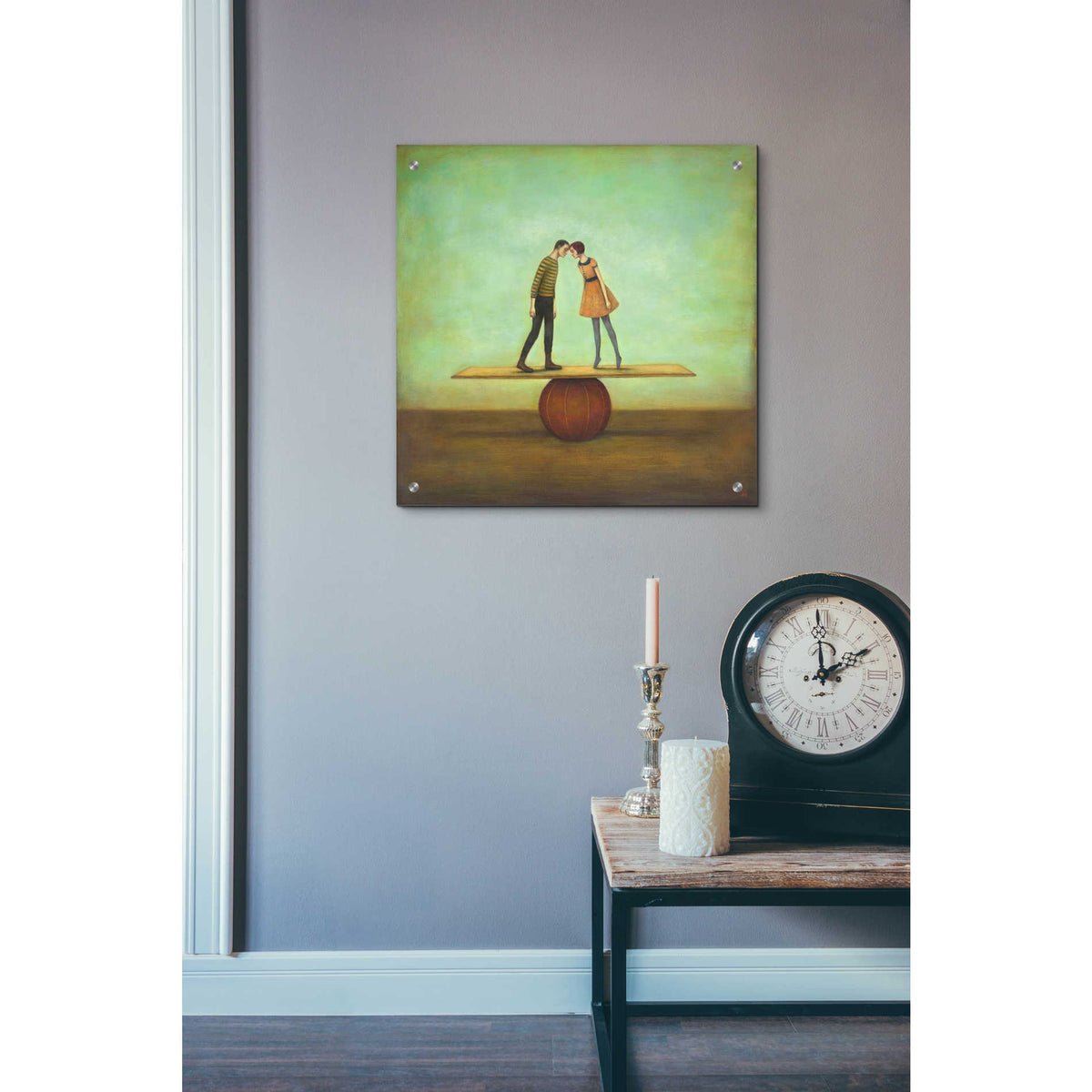 Epic Art 'Finding Equilibrium' by Duy Huynh, Acrylic Glass Wall Art,24x24