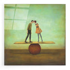 Epic Art 'Finding Equilibrium' by Duy Huynh, Acrylic Glass Wall Art