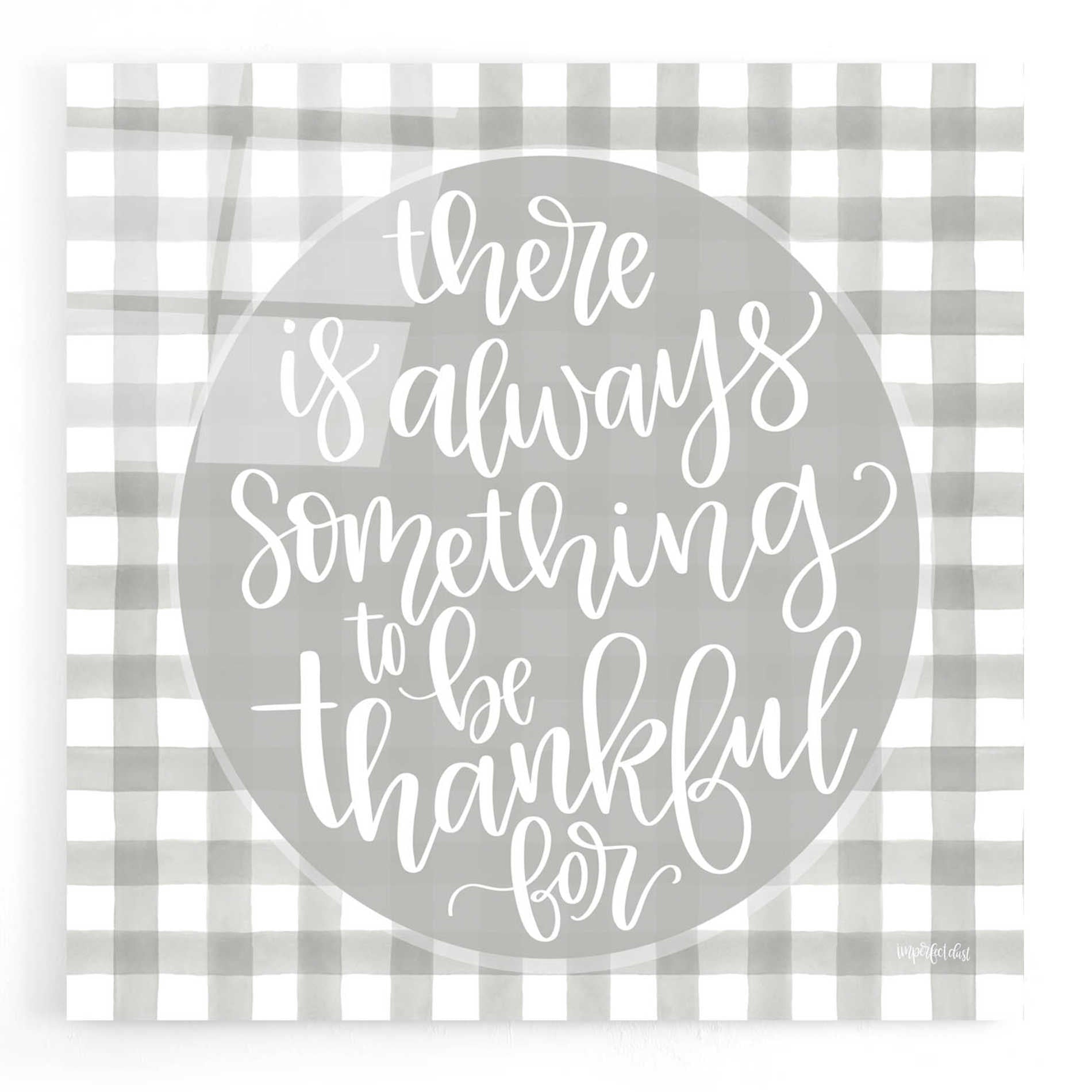 Epic Art 'Always Something' by Imperfect Dust, Acrylic Glass Wall Art,12x12