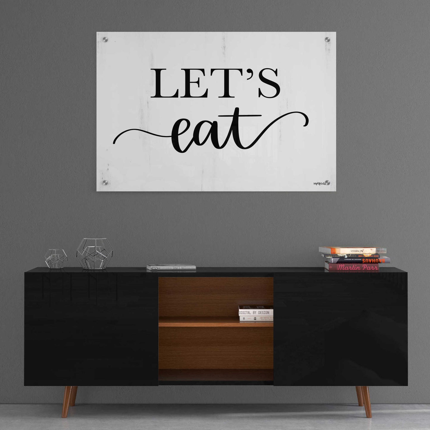 Epic Art 'Let's Eat' by Imperfect Dust, Acrylic Glass Wall Art,36x24