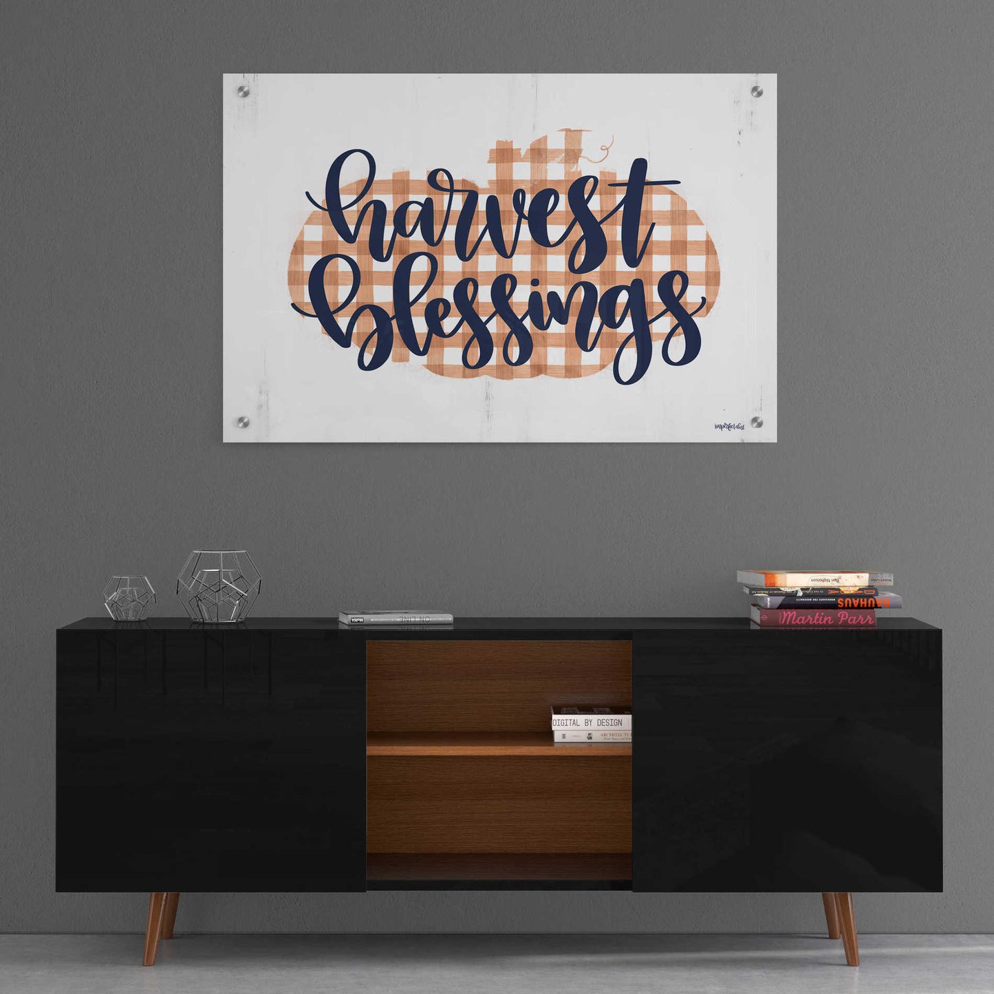 Epic Art 'Harvest Blessings' by Imperfect Dust, Acrylic Glass Wall Art,36x24