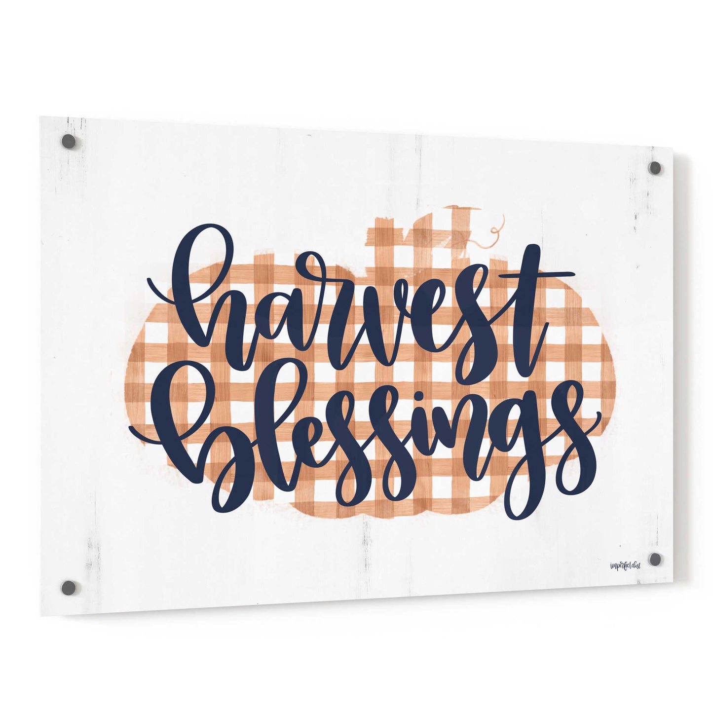 Epic Art 'Harvest Blessings' by Imperfect Dust, Acrylic Glass Wall Art,36x24