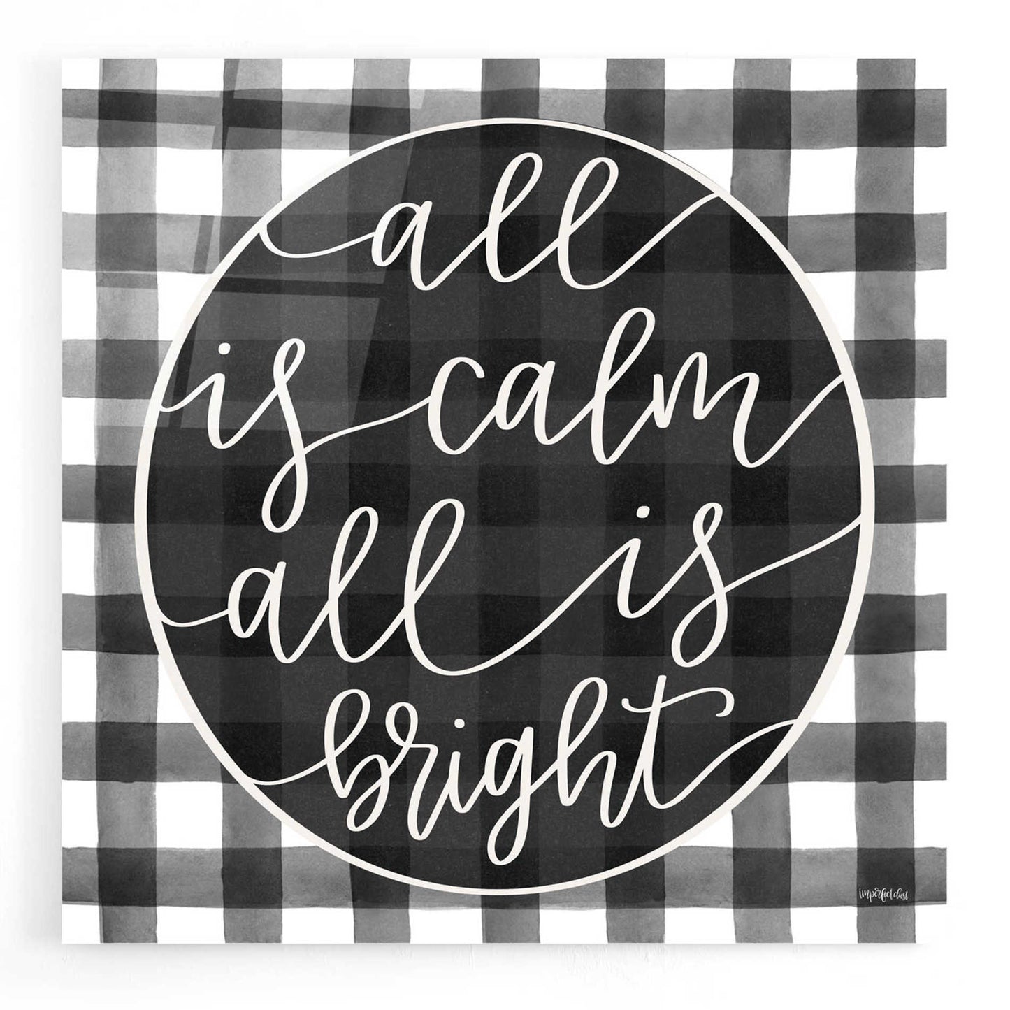 Epic Art 'All is Calm' by Imperfect Dust, Acrylic Glass Wall Art