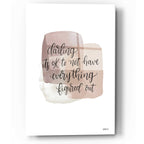 Epic Art 'It's Ok' by Imperfect Dust, Acrylic Glass Wall Art