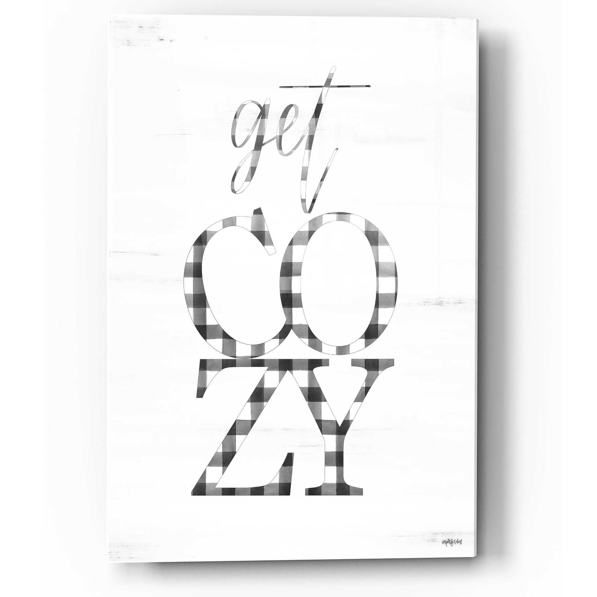 Epic Art 'Get Cozy' by Imperfect Dust, Acrylic Glass Wall Art