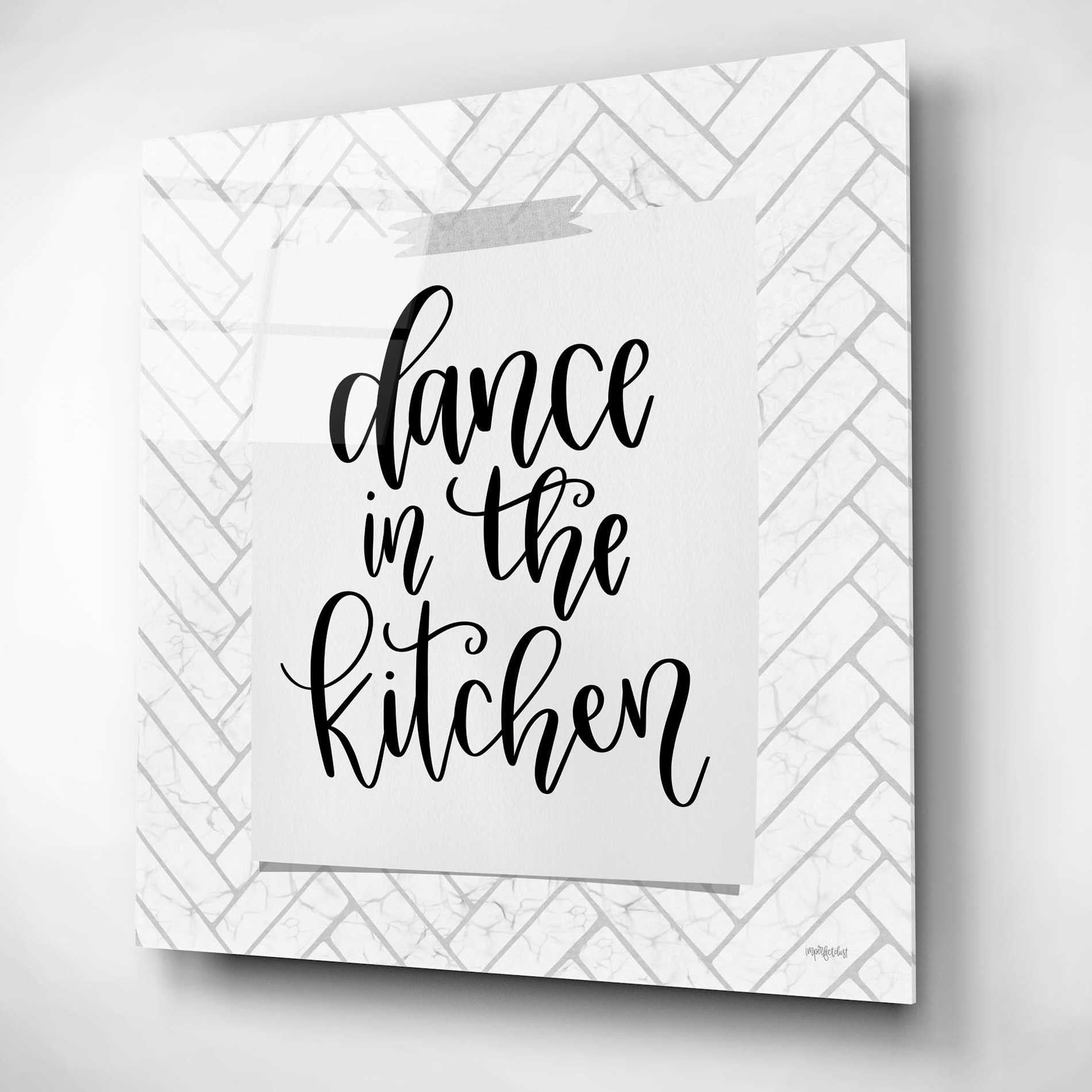 Epic Art 'Dance in the Kitchen' by Imperfect Dust, Acrylic Glass Wall Art,12x12