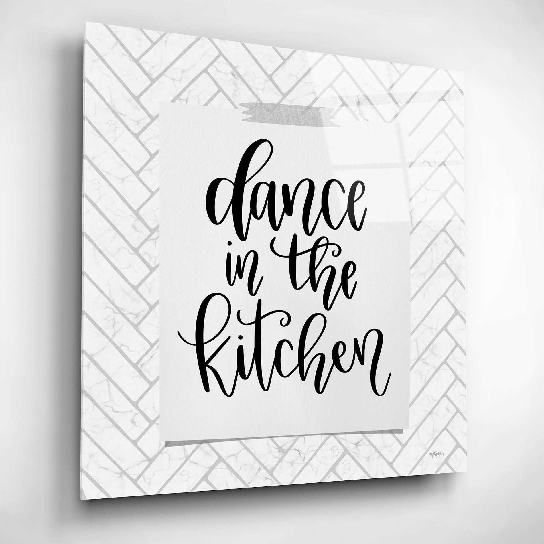 Epic Art 'Dance in the Kitchen' by Imperfect Dust, Acrylic Glass Wall Art,12x12