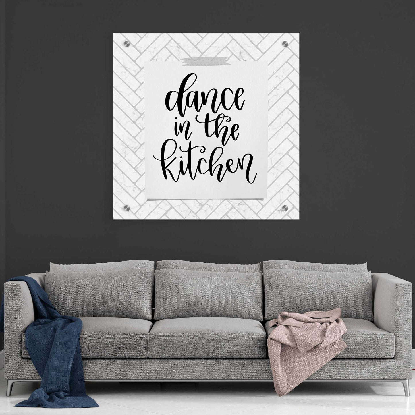 Epic Art 'Dance in the Kitchen' by Imperfect Dust, Acrylic Glass Wall Art,36x36