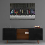 Epic Art 'Bike Rack' by Cynthia Decker, Acrylic Glass Wall Art,36x24