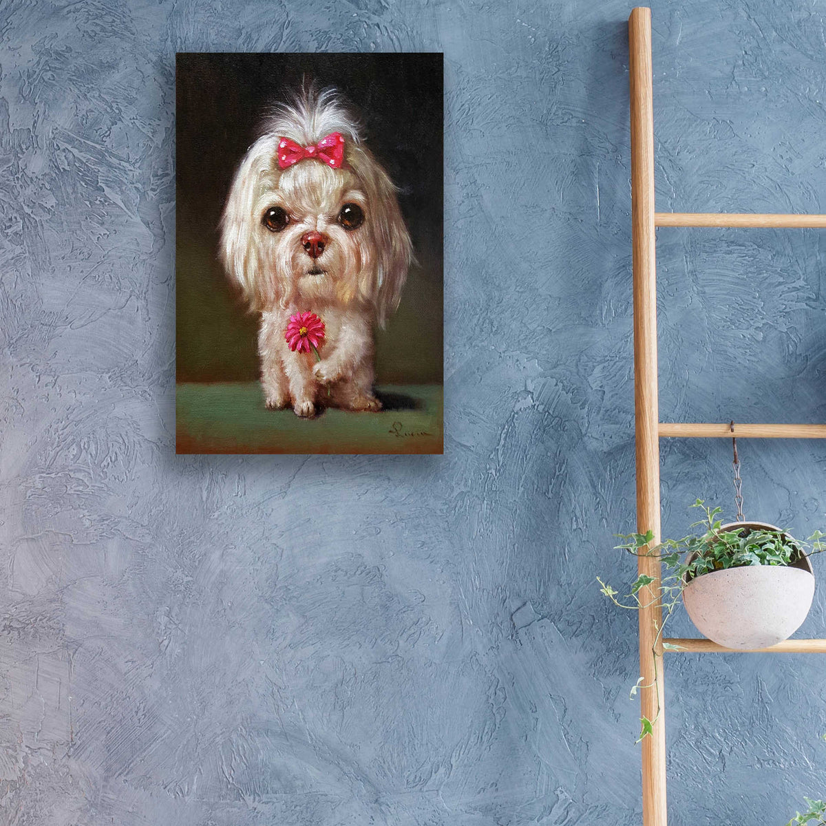 Epic Art 'Sophie' by Lucia Heffernan, Acrylic Glass Wall Art,16x24