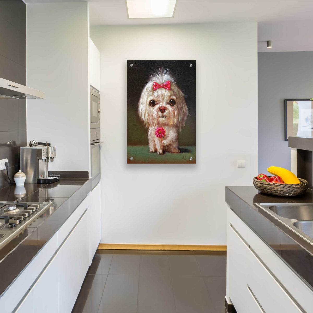 Epic Art 'Sophie' by Lucia Heffernan, Acrylic Glass Wall Art,24x36