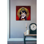 Epic Art 'Kyoto Kitty' by Lucia Heffernan, Acrylic Glass Wall Art,24x24