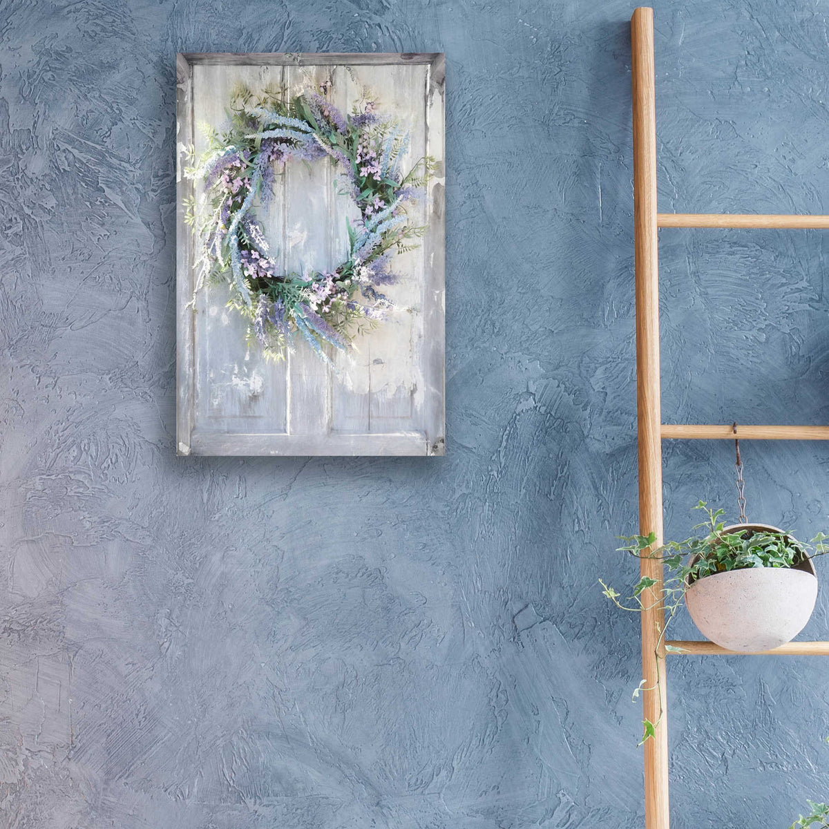 Epic Art 'Lavender' by Lori Deiter, Acrylic Glass Wall Art,16x24